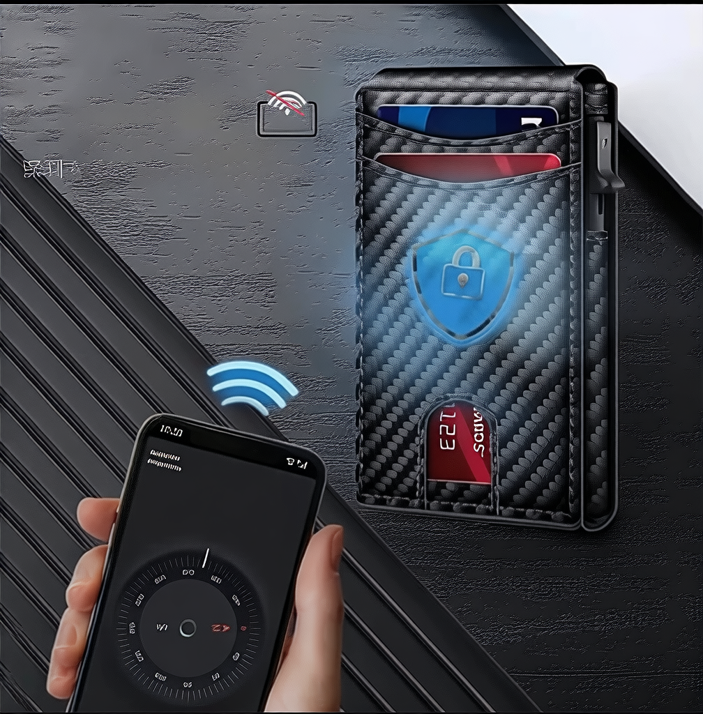 Men's Tactical RFID-Blocking Bifold Wallet