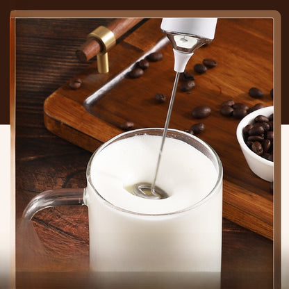 Handheld Electric Milk Frother & Whisk
