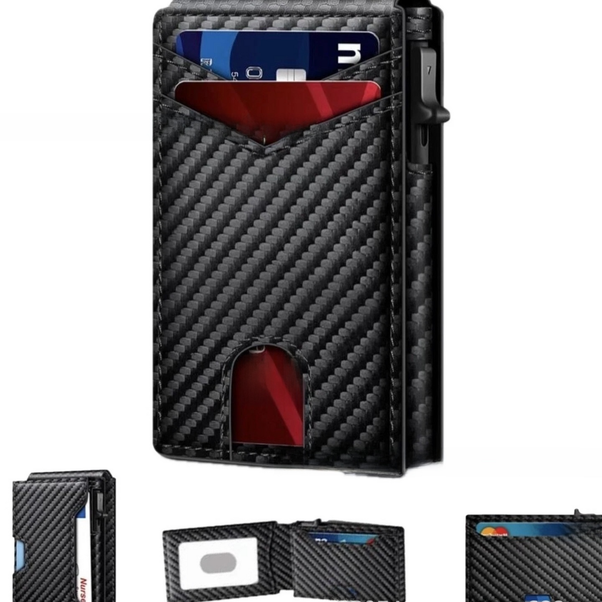 Men's Tactical RFID-Blocking Bifold Wallet