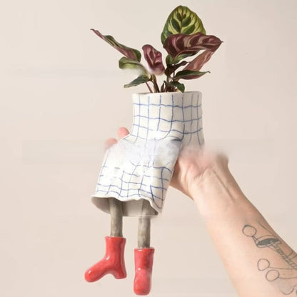 Resin Legs Planter Ornament