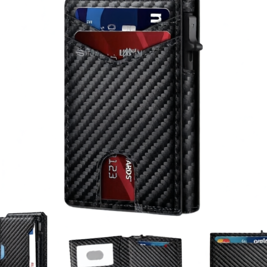 Men's Tactical RFID-Blocking Bifold Wallet