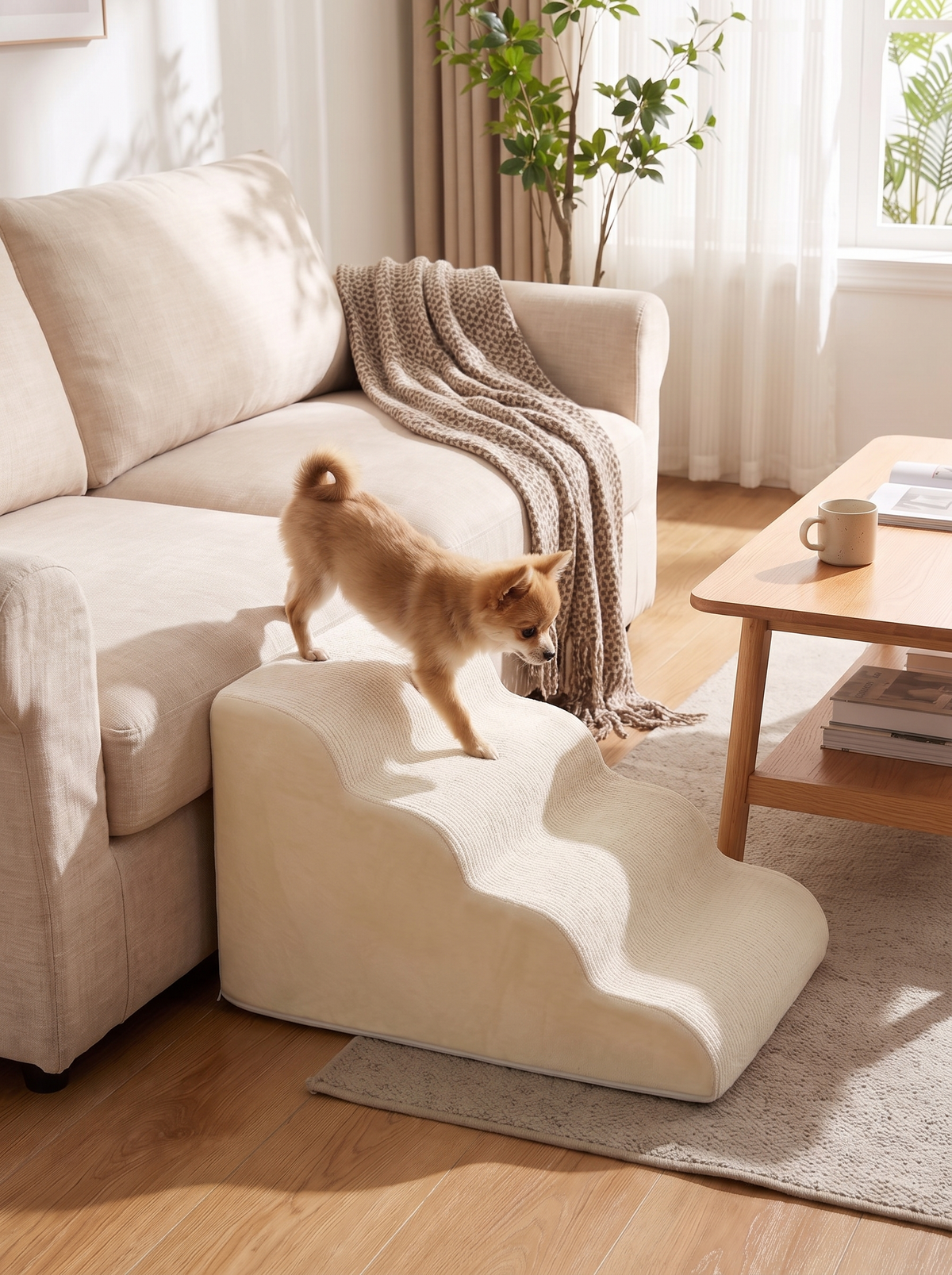 Pet Staircase lifestyle image 2