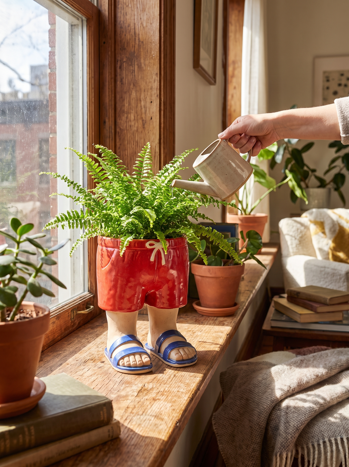 Flower Pot Ornament lifestyle image 1