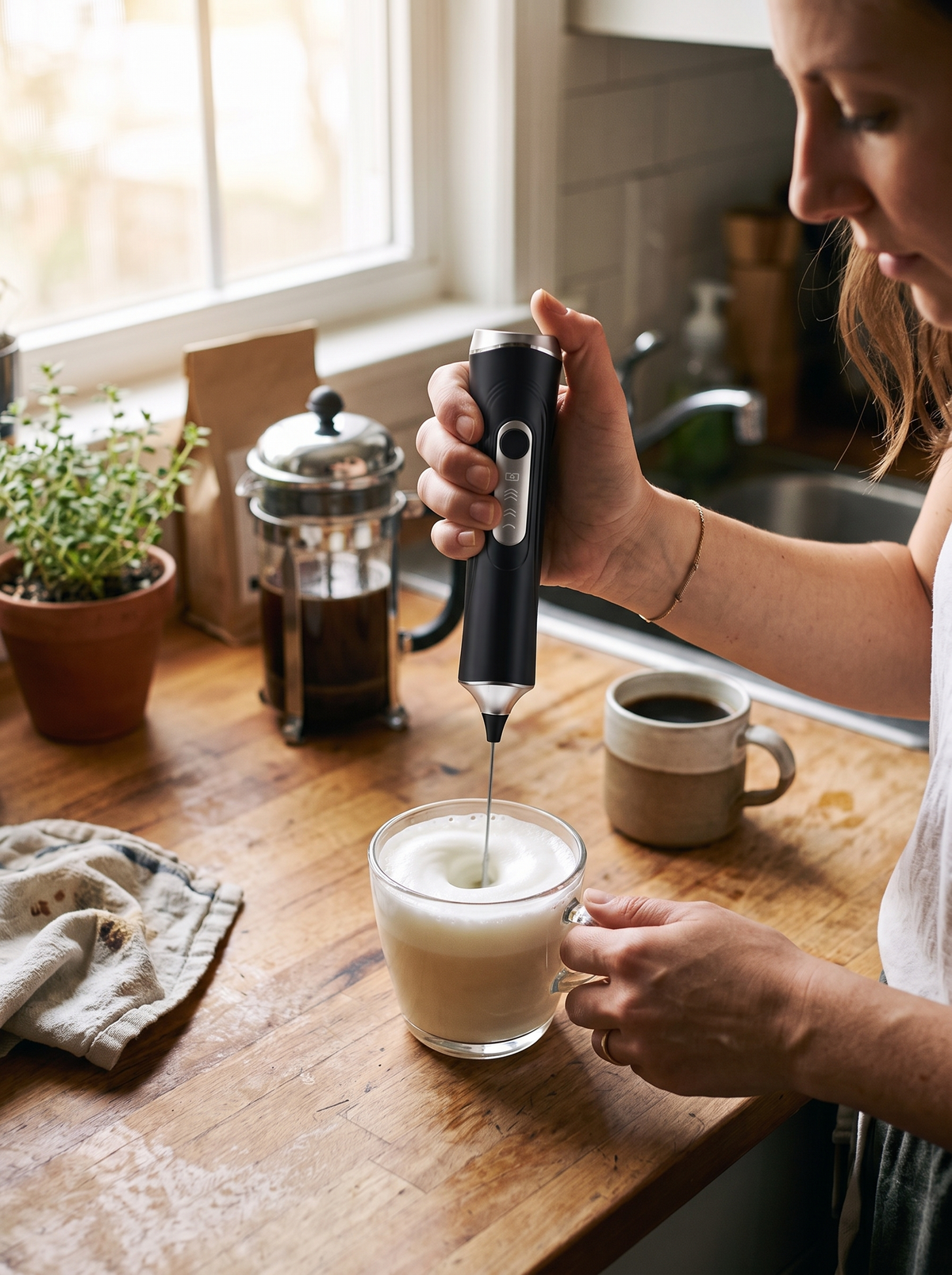 Handheld Frother lifestyle image 2