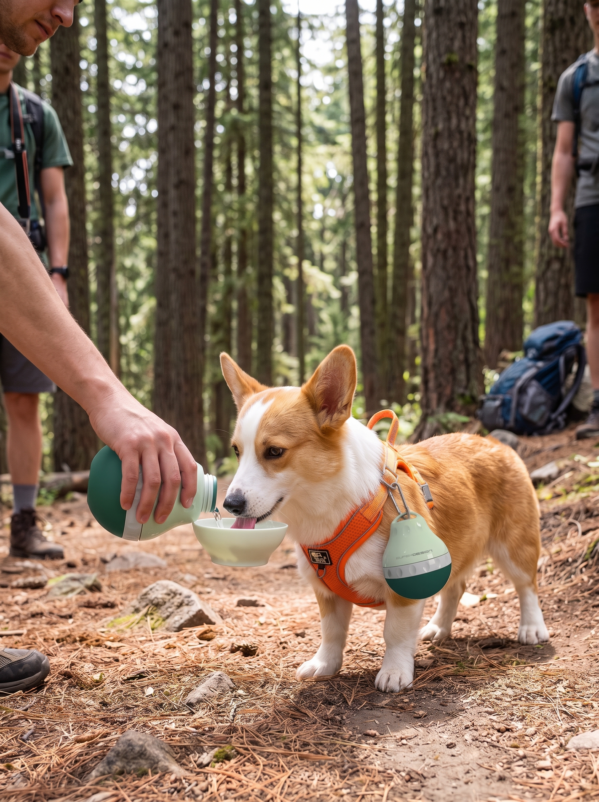 Pet Water Bottle lifestyle image 1